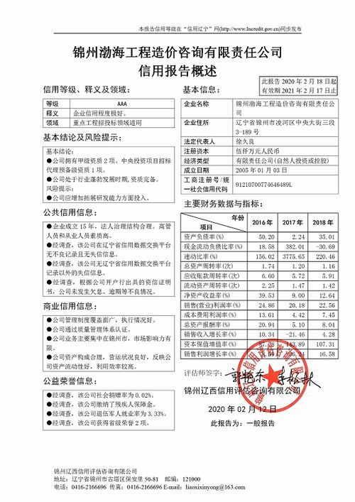 锦州渤海工程造价咨询有限责任公司
